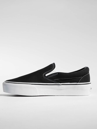 Vans Classic Slip-On Platform Sneakers Black/True