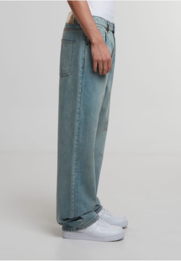 Adrik Basic Baggy Jeans-3