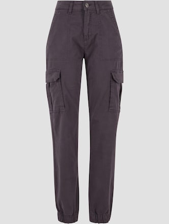 Urban Classics Ladies Cotton Twill Utility Cargohosen