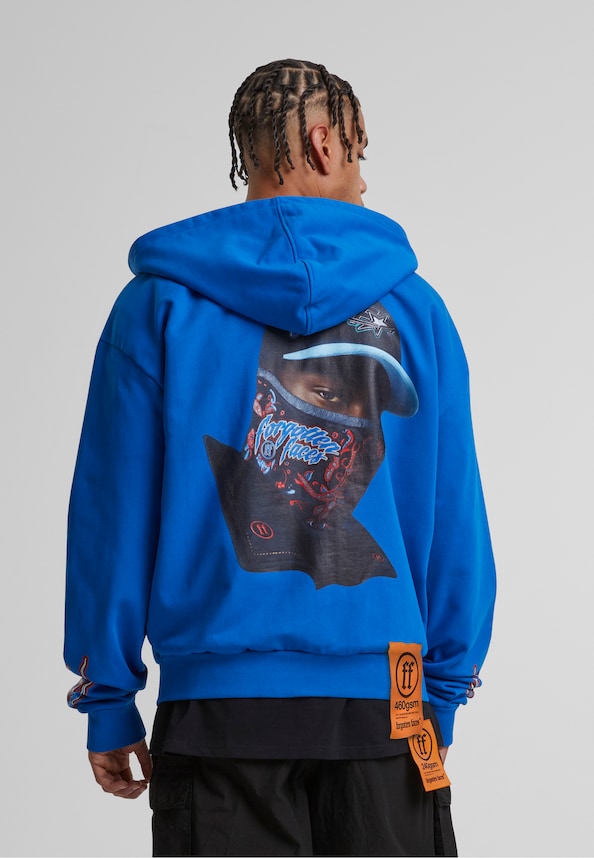 Hooded Guy Oversize Zip Hoody-1