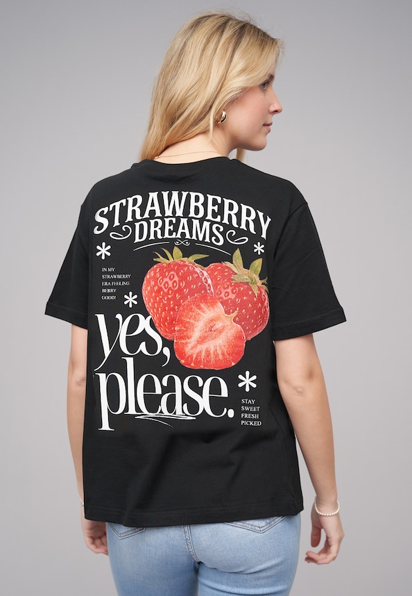 Ladies 77 Strawberry Tee-1