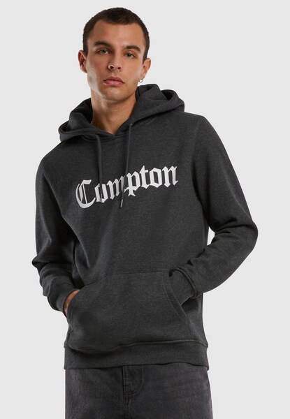 Mister Tee Maglietta Uomo Compton Palms - 100% Cotone, Stampa Frontale, Vestibilità Regular - Vibrazioni California