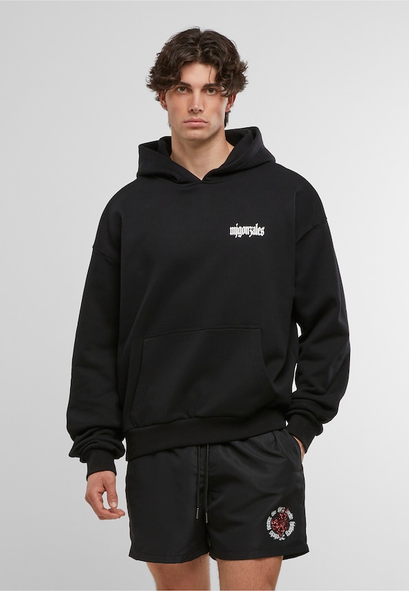MJG Heavy Oversized Hoody - Rebels never die-0