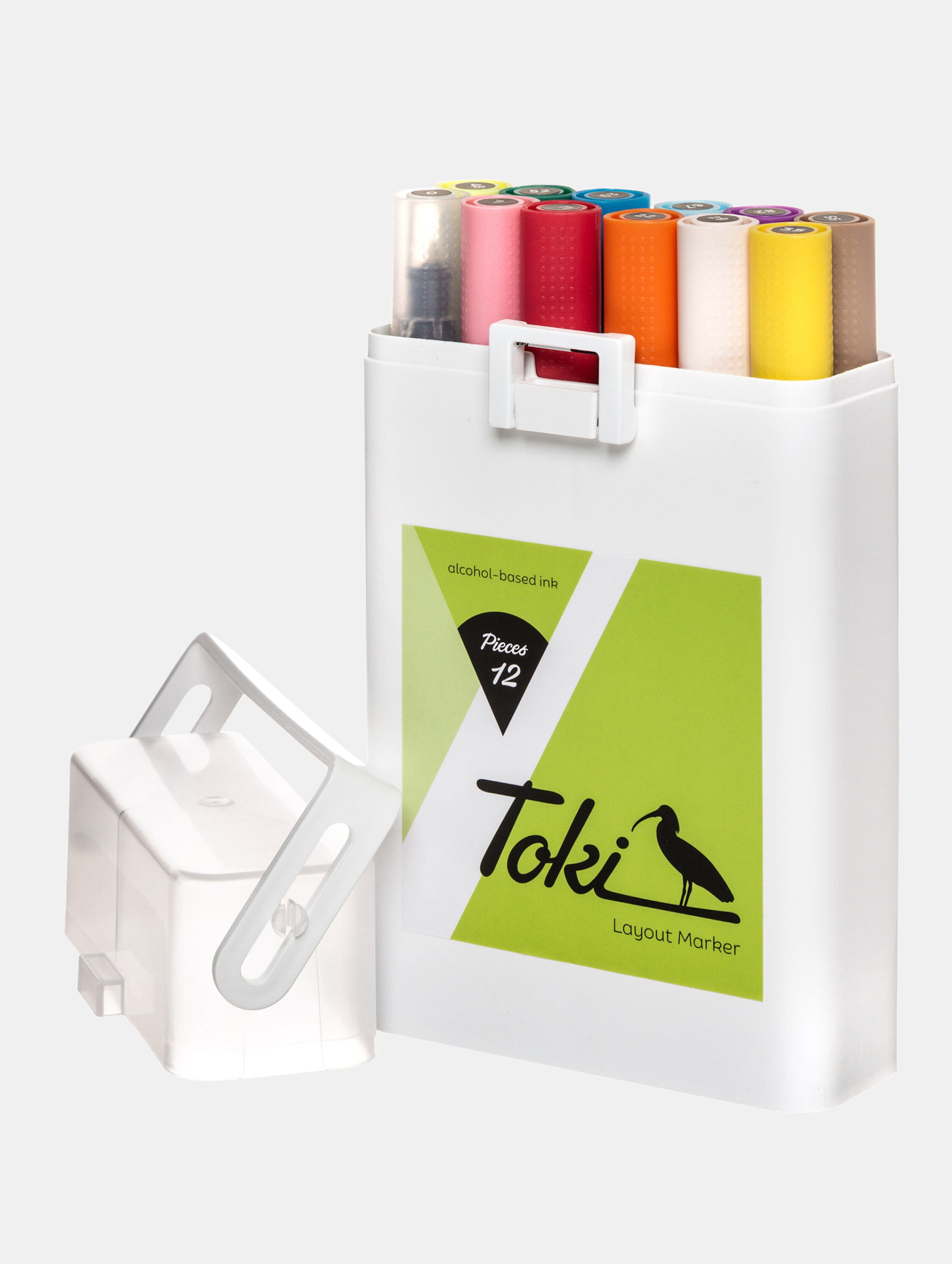 TOKI Toki Marker 12pcs Set Unisex op kleur kleurrijk, Maat ONE_SIZE