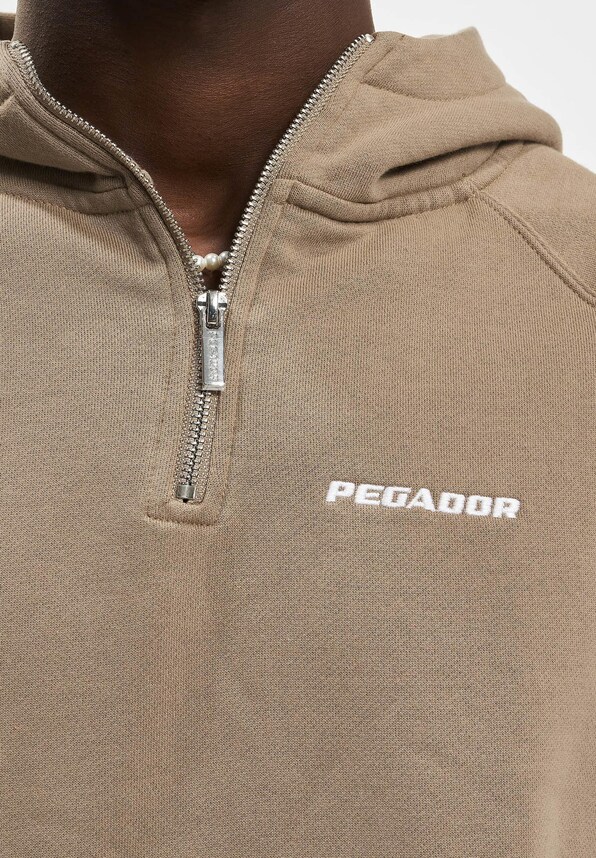 Logo Oversized Halfzip-2