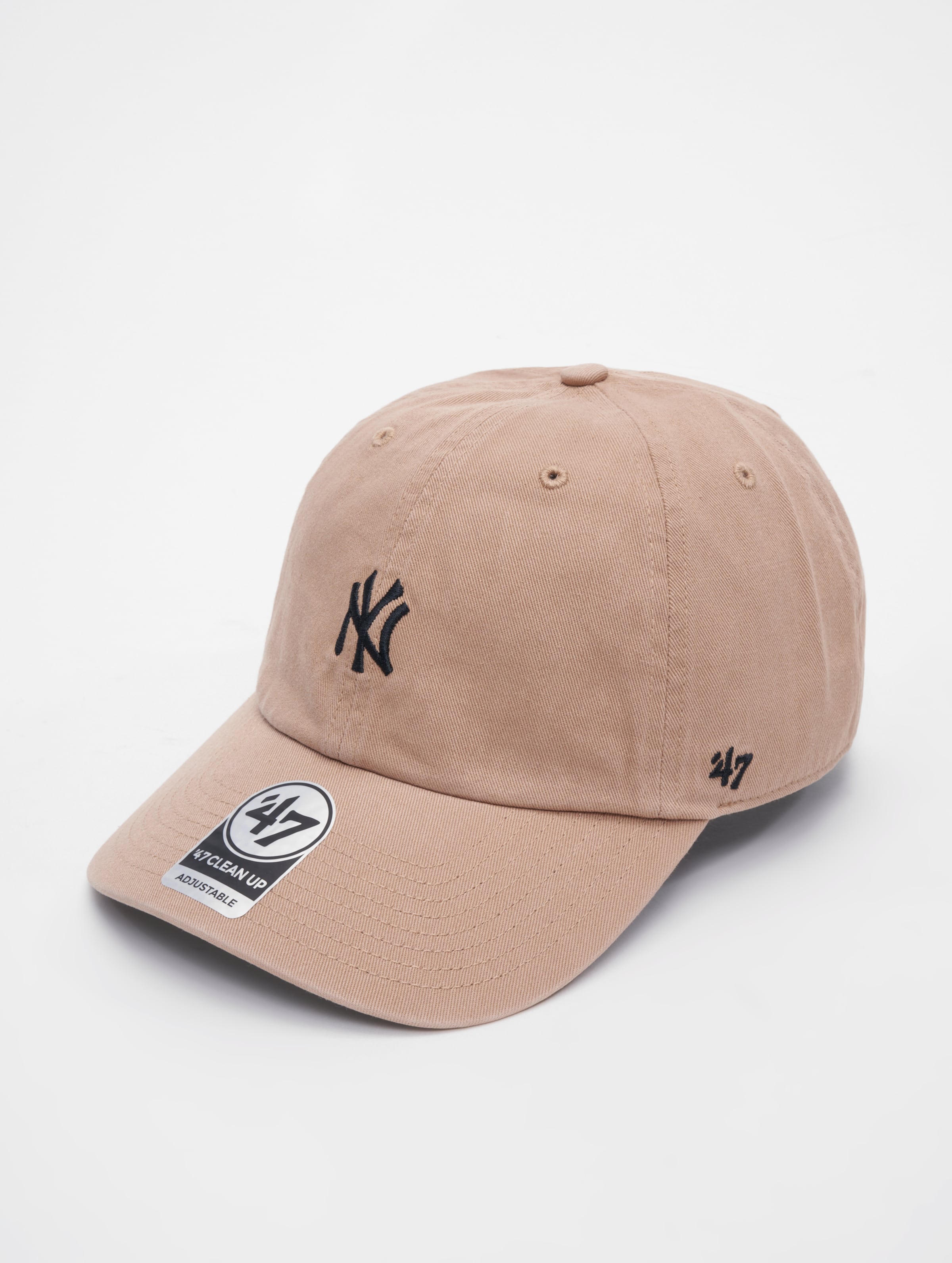 47 '47 MLB New York Yankees Base Runner Clean Up Snapback Caps op kleur kaki, Maat ADJUSTABLE