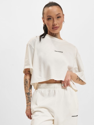 PEGADOR Layla Oversized Cropped T-Shirts