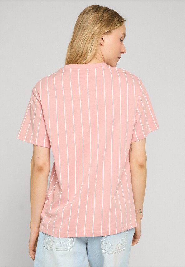 Small Signature Essential Pinstripe OS Tee-1