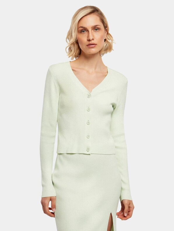 Ladies Short Rib Knit-0