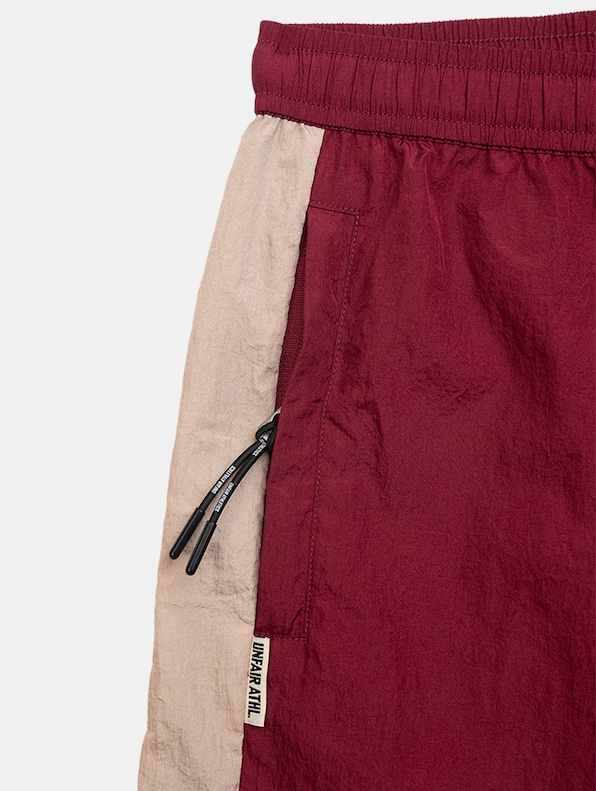 Elementary Crushed Shorts Burgundy-2