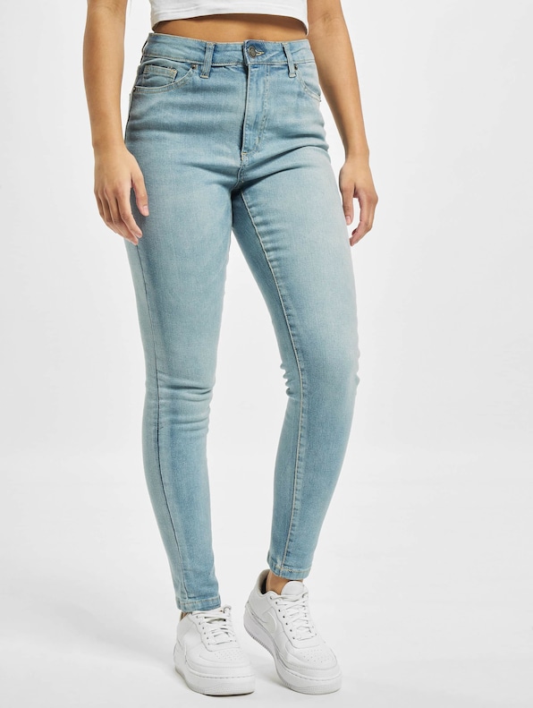 Urban Classics Ladies Skinny High Waist Jeans-2