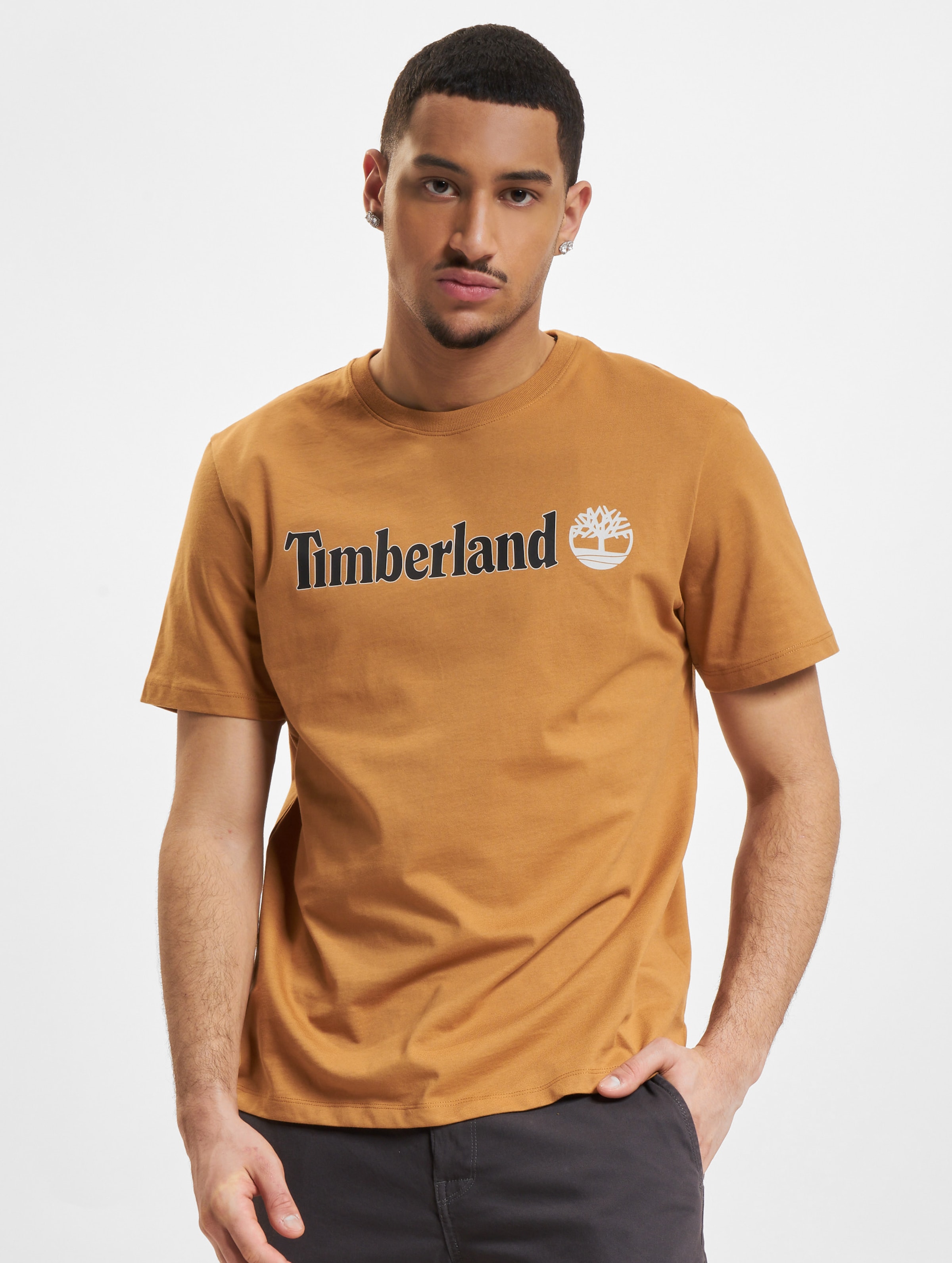 Timberland Kennebec River T-Shirts Mannen op kleur bruin, Maat 3XL
