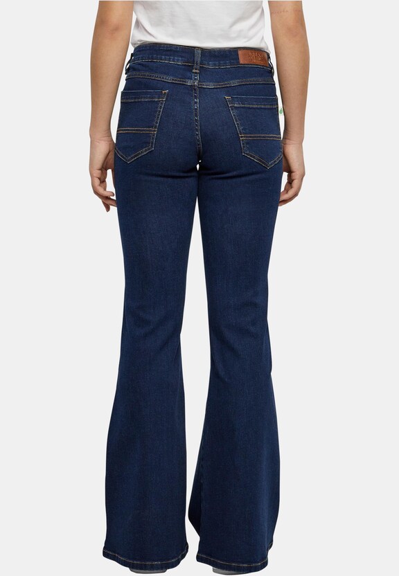 Ladies Organic Low Waist Flared -1