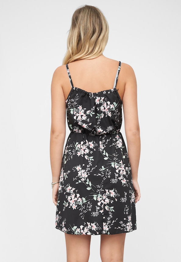 Cloud5ive TRÄGER-KLEID FLOWER-PRINT-1