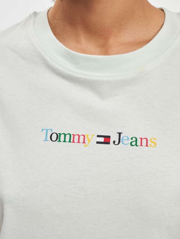 Tommy Jeans Reg Color Serif Linear T-Shirt-3