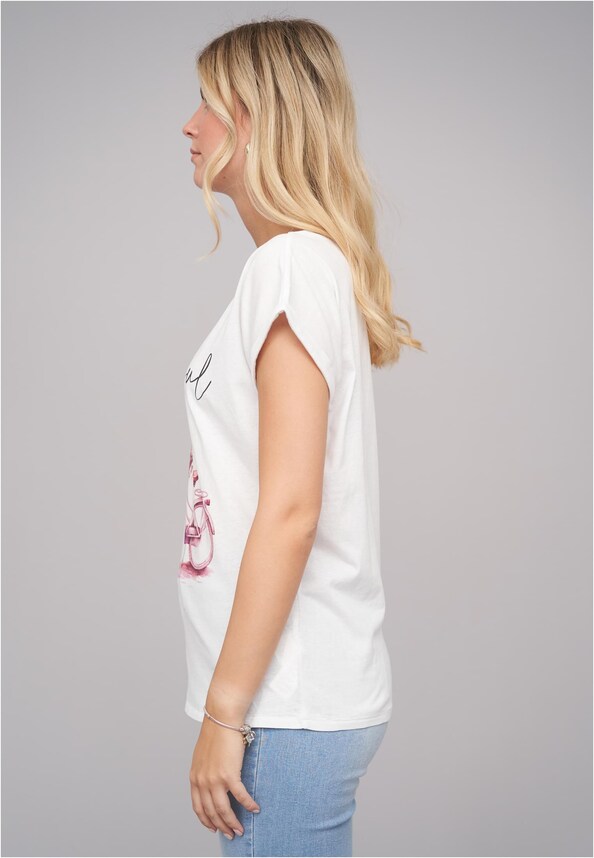 Ladies Grateful/Bike05 Tee-2