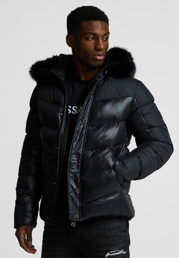 LAVANDA HIGH SHINE PUFFER JACKET-0