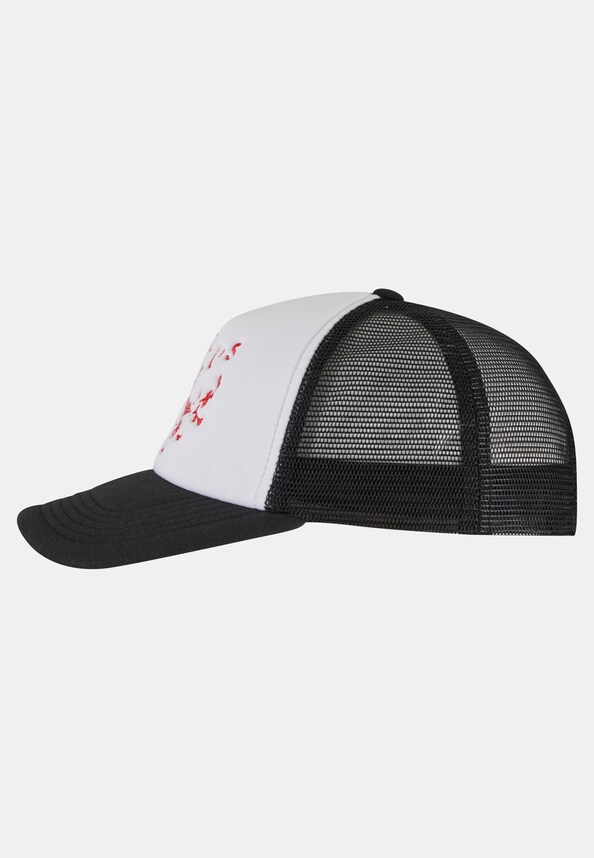 PEQUS Mykonos Graphic Trucker Cap-1