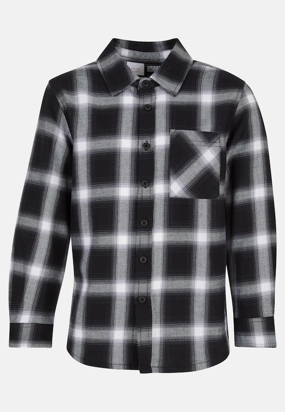 Boys Oversized Checked-0
