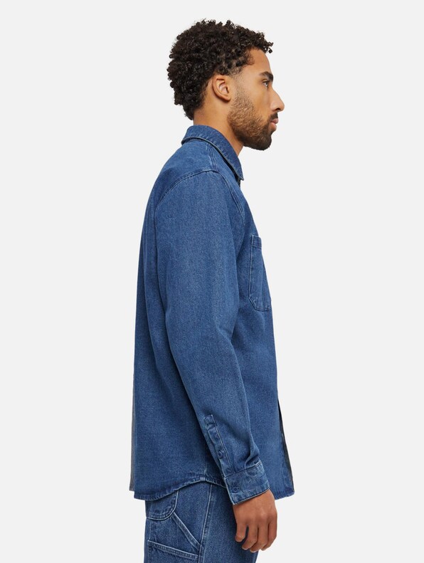 Chest Signature Stripe Block Denim -2