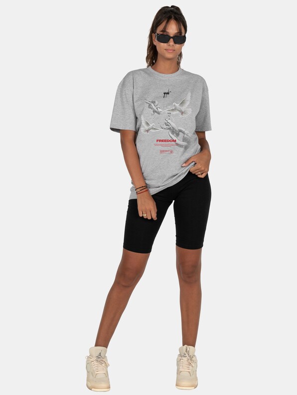 Ladies Freedom x Heavy Oversized Tee-2