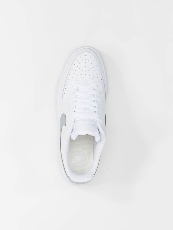 Nike Court Vision Alta Sneakers White/Mtlc Platinum/Summit-4