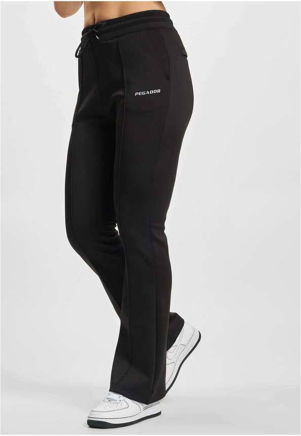 PEGADOR CLAIR FLARED TRACK PANTS-2