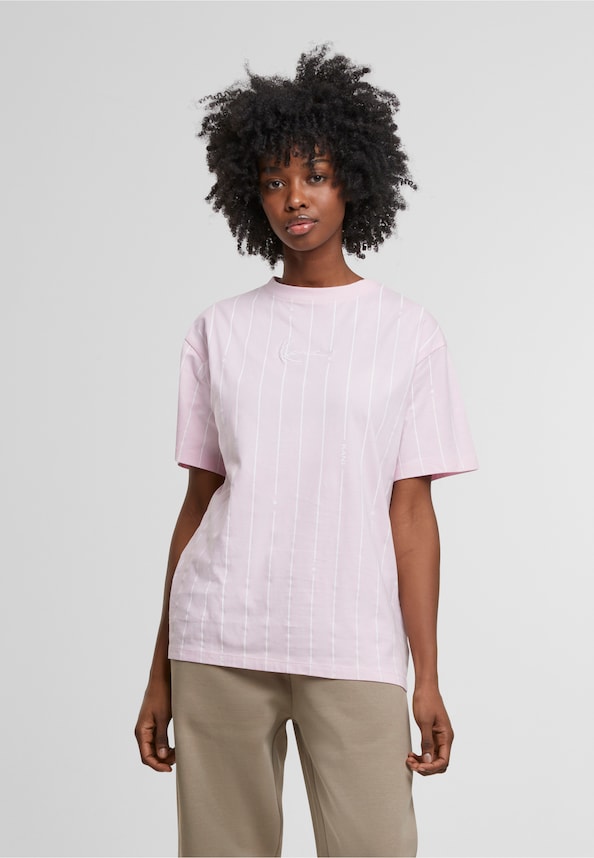 Signature Pinstripe Os T-Shirt-0