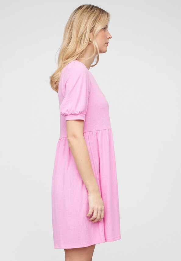 VILAKES V-NECK 2/4 DRESS-3