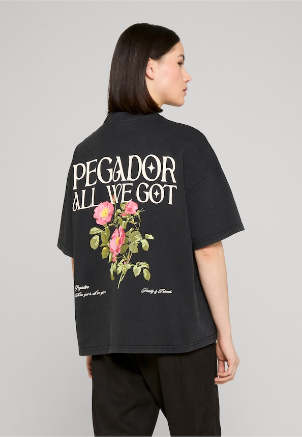 Beali Oversized Tee Vintage Black-1