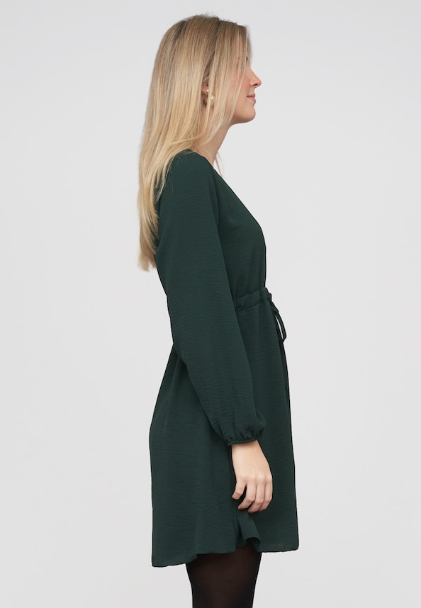 Longsleeve Musselin Dress-3