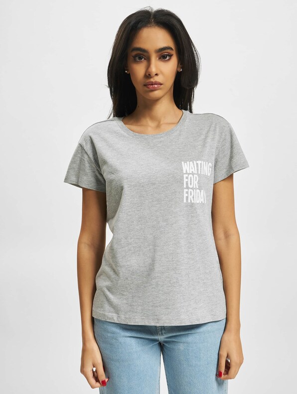 Ladies Waiting For Friday Box Tee-2