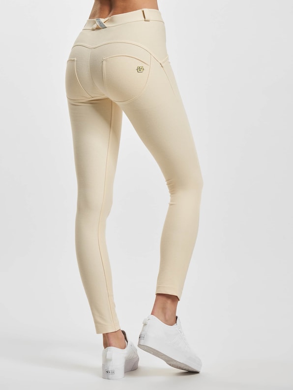 WRUP Drill Damen Push Up Hose Regular Waist-0