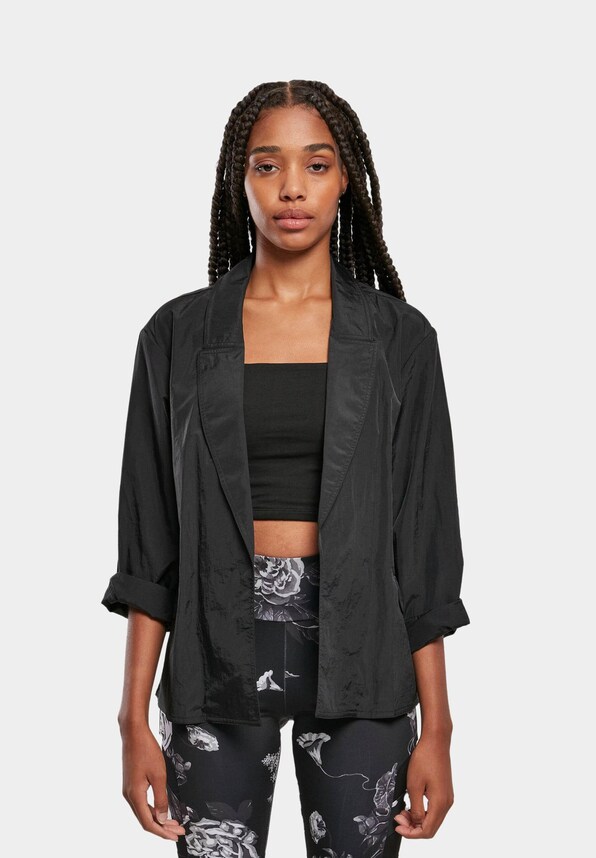 Ladies Oversized Crinkle Nylon-0