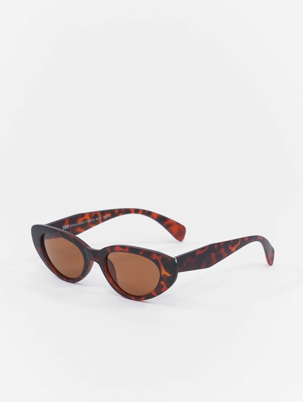 Urban Classics Puerto Rico Sunglasses With Chain-2