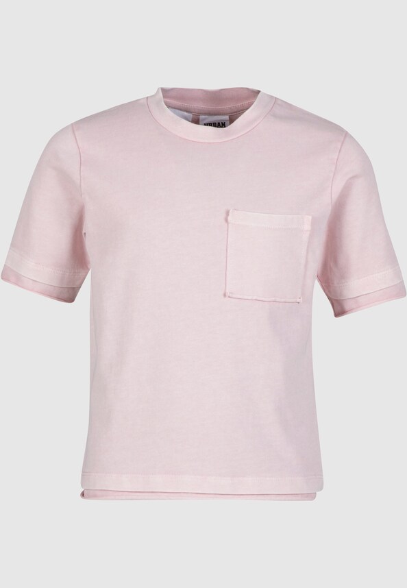 Girls Washed Jersey Boxy-0
