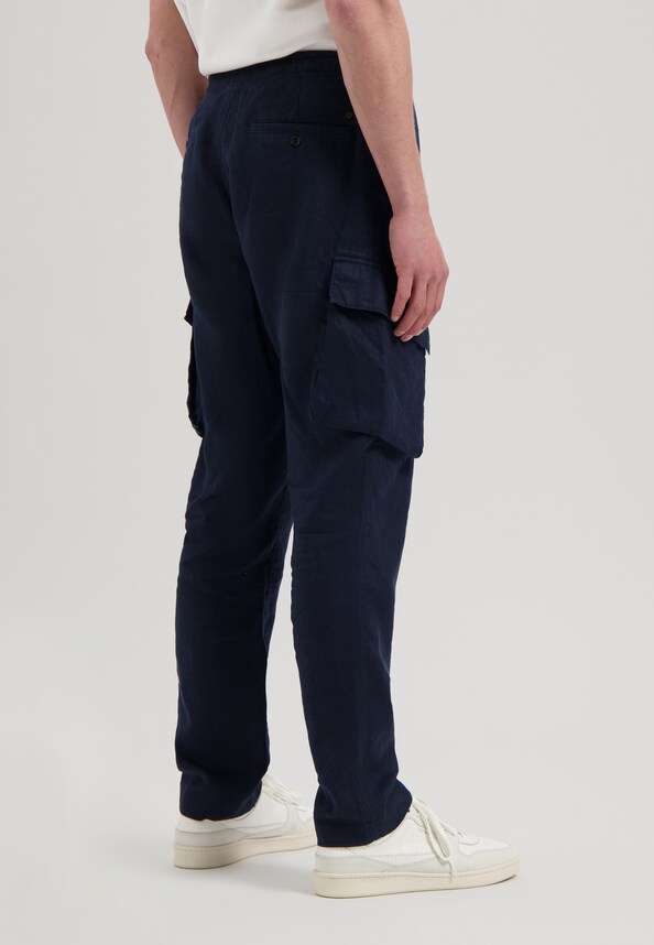 James Cargo Pants Linen-1