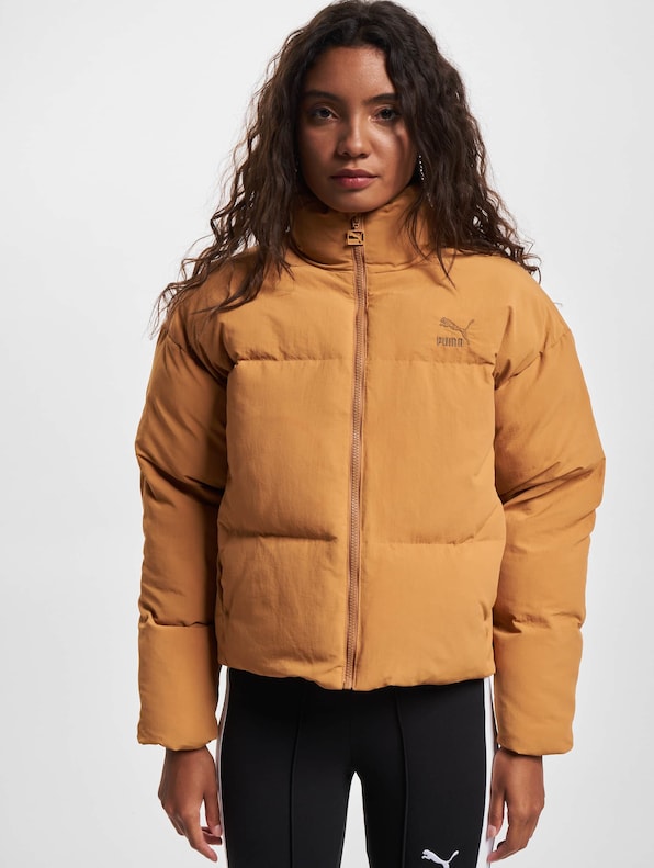 Puma Classics Oversized Short Polyball Puffer Winter Jacket-2