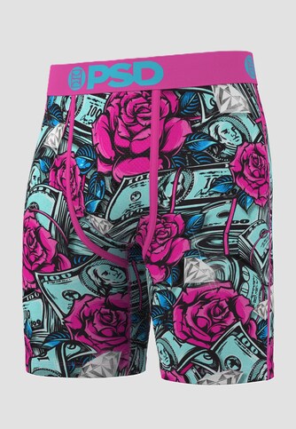 STACKED ROSES BOXER