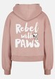 Merchcode Ladies Peanuts - Logo Organic Oversized Hoody-5