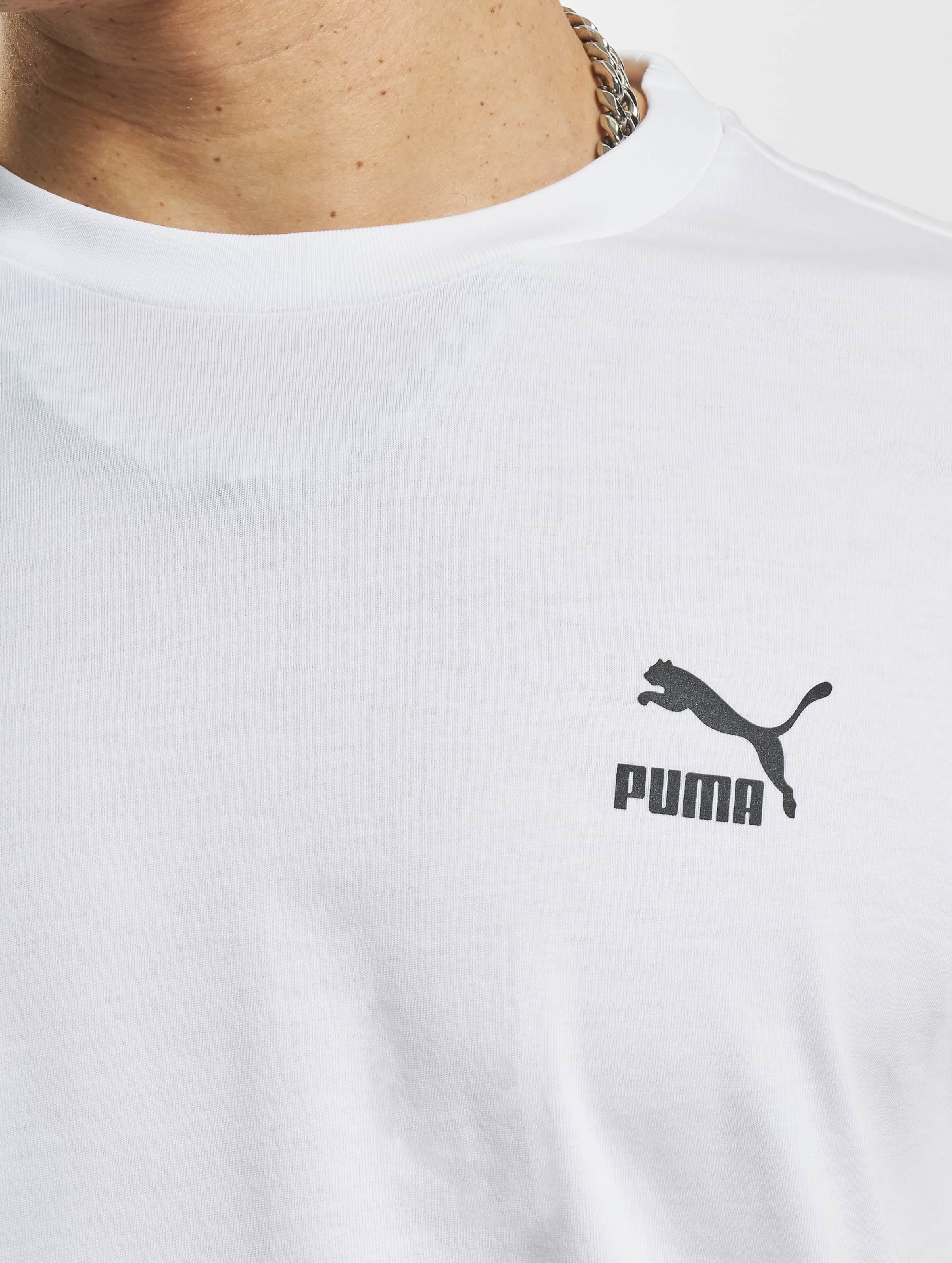 Puma white t deals shirt