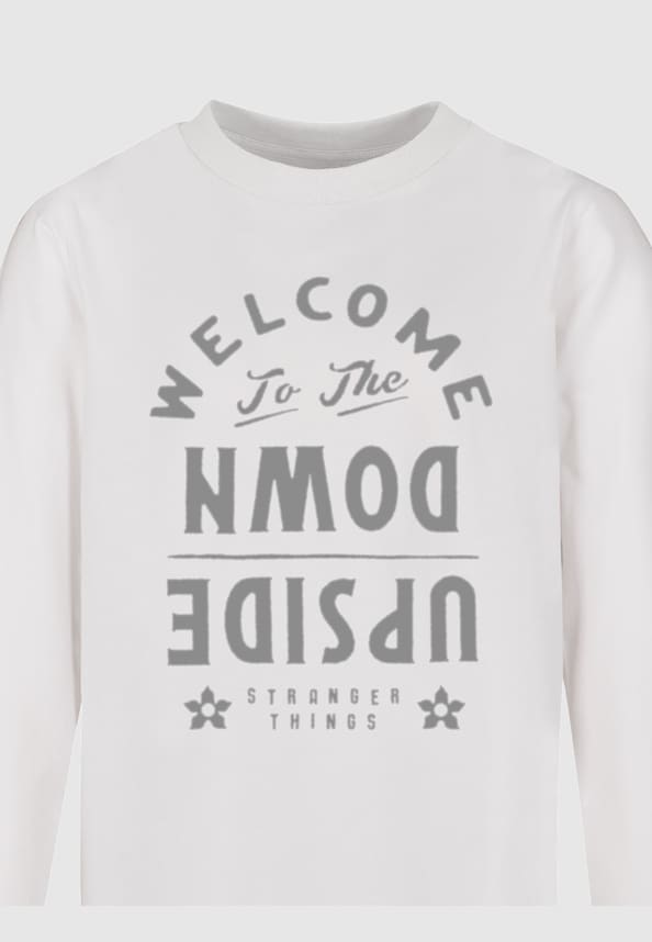 Kids Stranger Things - Welcome To Upside Down Longsleeve-2