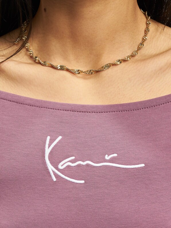 Small Signature Off Shoulder Crop -3