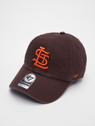 '47 MLB Coopertown St. Louis Browns Clean Up No Loop Label Snapback Caps