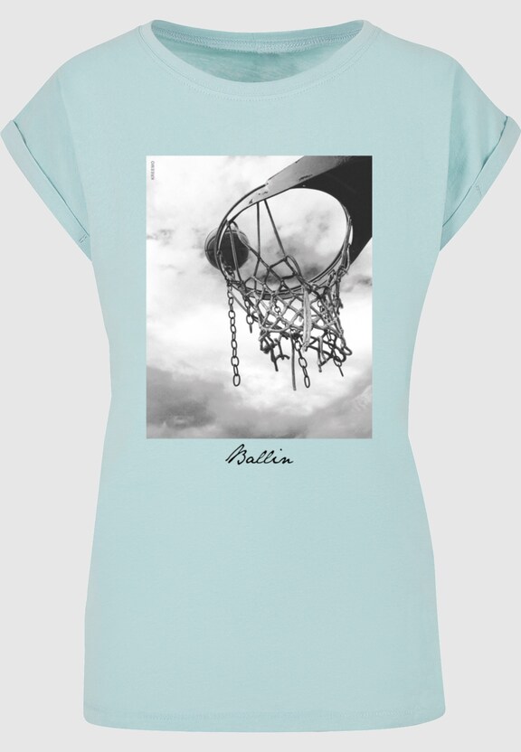 Ladies Ballin 2.0 Extended Shoulder Tee-4