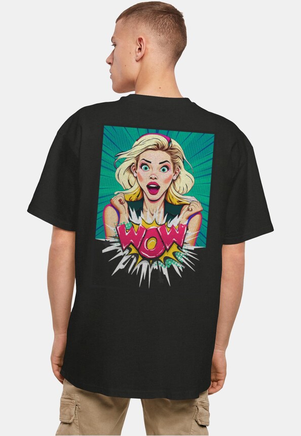 WOW Comic Heavy Oversized Tee-1