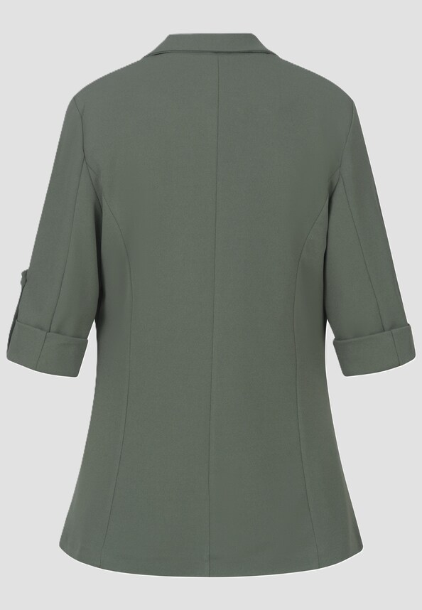 Turn-Up 3/4 Sleeve Blazer-4