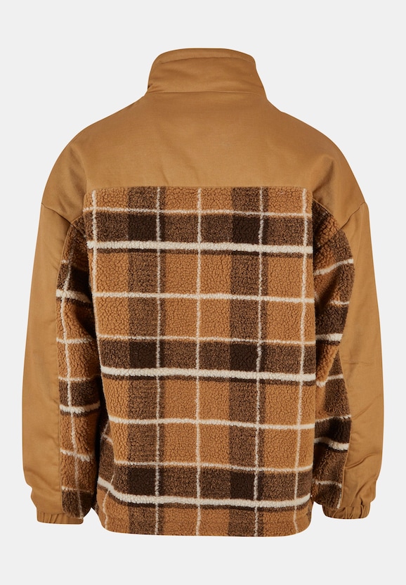 Retro Block Teddy Check-5