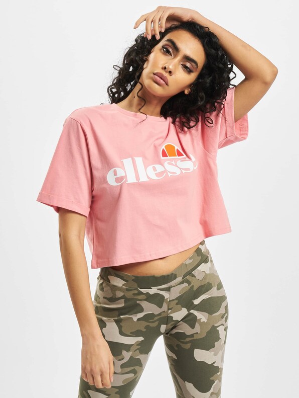 Ellesse Alberta Cropped T-Shirt Soft-0