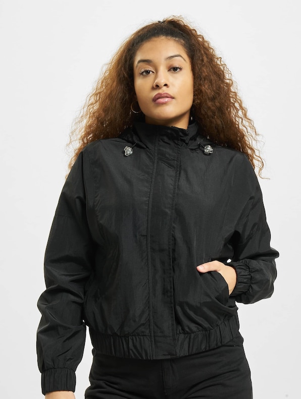 Oversized Shiny Crinkle Nylon-2